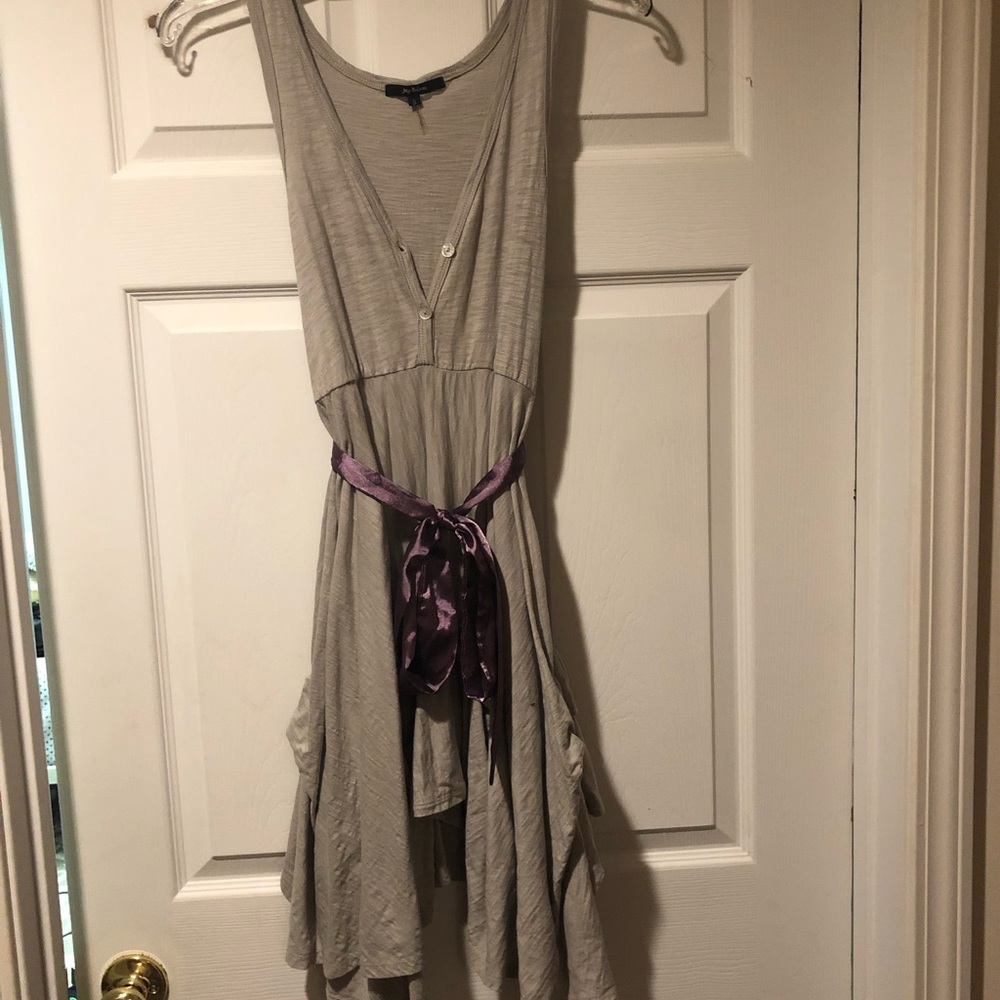 Grey cotton dress